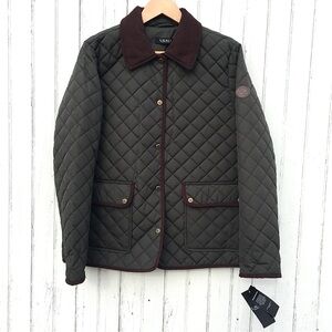 RALPH LAUREN QUILTED BARN JACKET NWT.